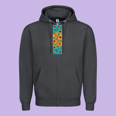 Autumn Zipper Hoodie Designed By Bundleandbundleshop