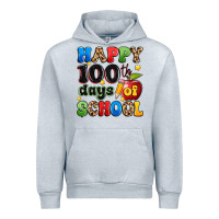 Heather Grey happy 100 th days of school Urban Hoodie - Artiststas