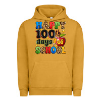 Pigment Peanut Butter happy 100 th days of school Urban Hoodie - Artiststas