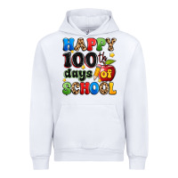 White happy 100 th days of school Urban Hoodie - Artiststas