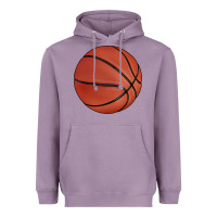 Lavender basketball Heavyweight Hoodie - BarkalooDesign