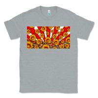 Heather Grey usa sunflowers leopard license plate Classic Tee - HRA Design Shop