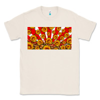 Natural usa sunflowers leopard license plate Classic Tee - HRA Design Shop