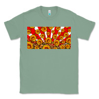 Sage usa sunflowers leopard license plate Classic Tee - HRA Design Shop