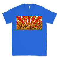 True Royal usa sunflowers leopard license plate Classic Tee - HRA Design Shop