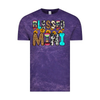 Cloud Purple blessed mini Vintage Tee - Zillion Design Studio