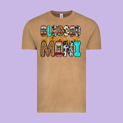 Blessed Mini Vintage Tee Designed By Zillion Design Studio