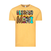 Vintage Mustard blessed mini Vintage Tee - Zillion Design Studio