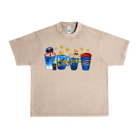 French Oak police coffee cups Urban Heavy Tee - texasbilliewilder