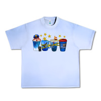 Grape Ice police coffee cups Urban Heavy Tee - texasbilliewilder