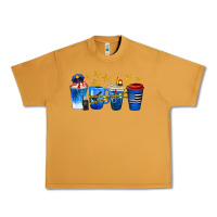 Peanut Butter police coffee cups Urban Heavy Tee - texasbilliewilder