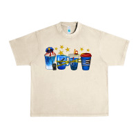 Sandshell police coffee cups Urban Heavy Tee - texasbilliewilder