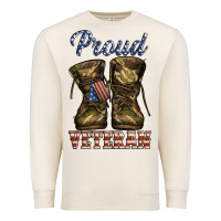 Sandshell proud veteran camo shoes Premium Sweatshirt - Jasminsmagicworld