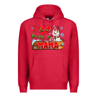 Cardinal i love being a mama Premium Hoodie - MaliasSmallBusiness