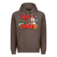 Coffee i love being a mama Premium Hoodie - MaliasSmallBusiness