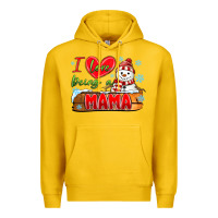 Lemon i love being a mama Premium Hoodie - MaliasSmallBusiness