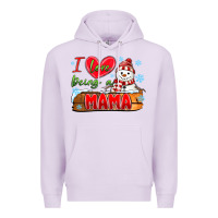 Lilac i love being a mama Premium Hoodie - MaliasSmallBusiness