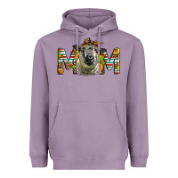 Lavender Western Hampshire Sheep Mom Heavyweight Hoodie - LillyAllenDesigns