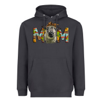 Smoke Western Hampshire Sheep Mom Heavyweight Hoodie - LillyAllenDesigns