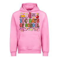 Fuchsia Pink 100 days of school Urban Hoodie - Artiststas