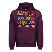 Mauve Wine 100 days of school Urban Hoodie - Artiststas