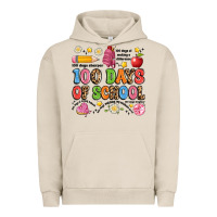 Pigment French Oak 100 days of school Urban Hoodie - Artiststas