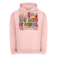Pigment Salmon 100 days of school Urban Hoodie - Artiststas