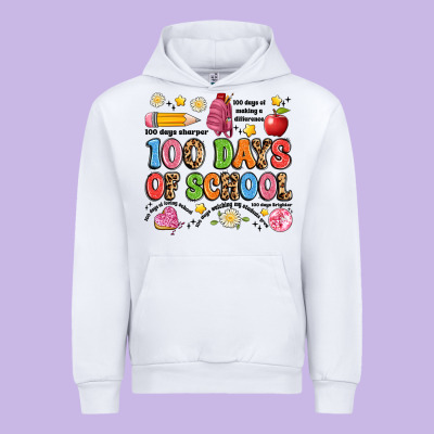100 Days Of School Urban Hoodie Designed By Artiststas