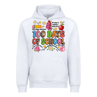 White 100 days of school Urban Hoodie - Artiststas