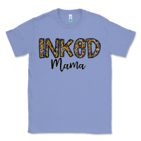 Colony Blue ınked mama Classic Tee - CowhideDigitalArt