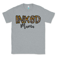 Heather Grey ınked mama Classic Tee - CowhideDigitalArt