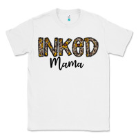 White ınked mama Classic Tee - CowhideDigitalArt
