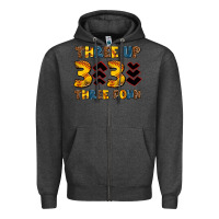 Charcoal Heather three up three down softball Zipper Hoodie - AdoDesignShop