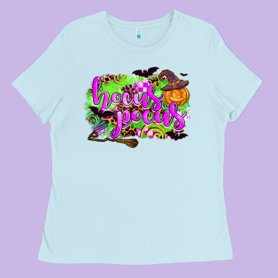 Hocus Pocus Ladies Tee Designed By Adodesignshop