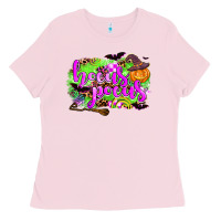 Bubblegum Pink hocus pocus Ladies Tee - AdoDesignShop