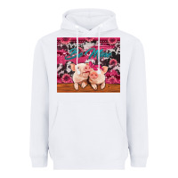 White be mine valentine's day pigs Heavyweight Hoodie - Jasminsmagicworld
