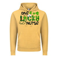 Vintage Mustard one lucky nurse Vintage Hoodie - RanaPortraitStore