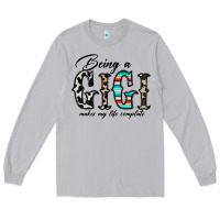 Moon Dust being a gigi makes my life complate Long Sleeve Tee - CowhideDigitalArt