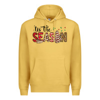 Antique Gold tis the season christmas debbie cake Premium Hoodie - MaliasSmallBusiness