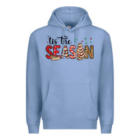 Colony Blue tis the season christmas debbie cake Premium Hoodie - MaliasSmallBusiness