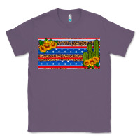 Lavender usa sunflower and cactus license plate Classic Tee - HRA Design Shop