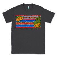 Smoke usa sunflower and cactus license plate Classic Tee - HRA Design Shop