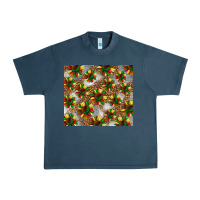 Midnight Navy juneteenth sunflowers Urban Heavy Tee - BarkalooDesign