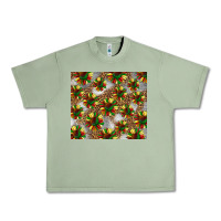 Oil Green juneteenth sunflowers Urban Heavy Tee - BarkalooDesign
