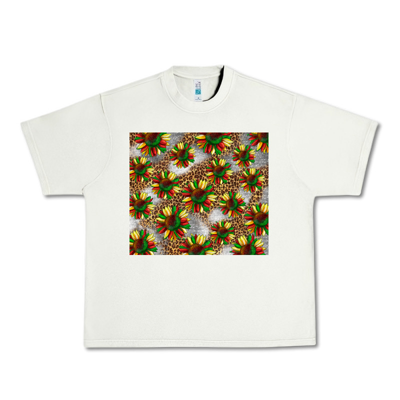 Juneteenth Sunflowers Urban Heavy Tee by BarkalooDesign | Teevron