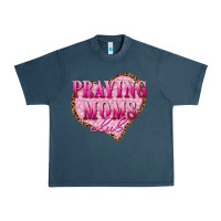 Midnight Navy praying moms club Urban Heavy Tee - texasbilliewilder