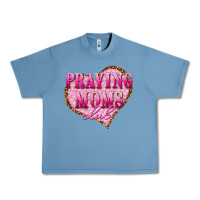 Pebble Blue praying moms club Urban Heavy Tee - texasbilliewilder