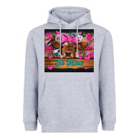 Heather Grey be mine valentine's day cow Heavyweight Hoodie - Jasminsmagicworld