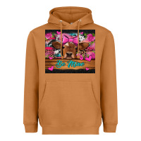 Meerkat be mine valentine's day cow Heavyweight Hoodie - Jasminsmagicworld