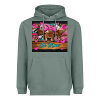 Be Mine Valentine's Day Cow Heavyweight Hoodie | Teevron
